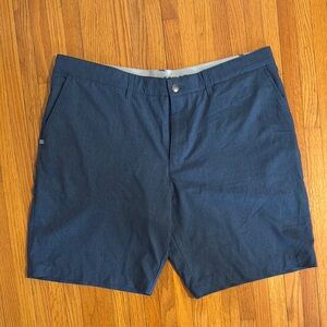 Pre-owned Men’s Lightweight Blue Pattern Adidas Golf Shorts